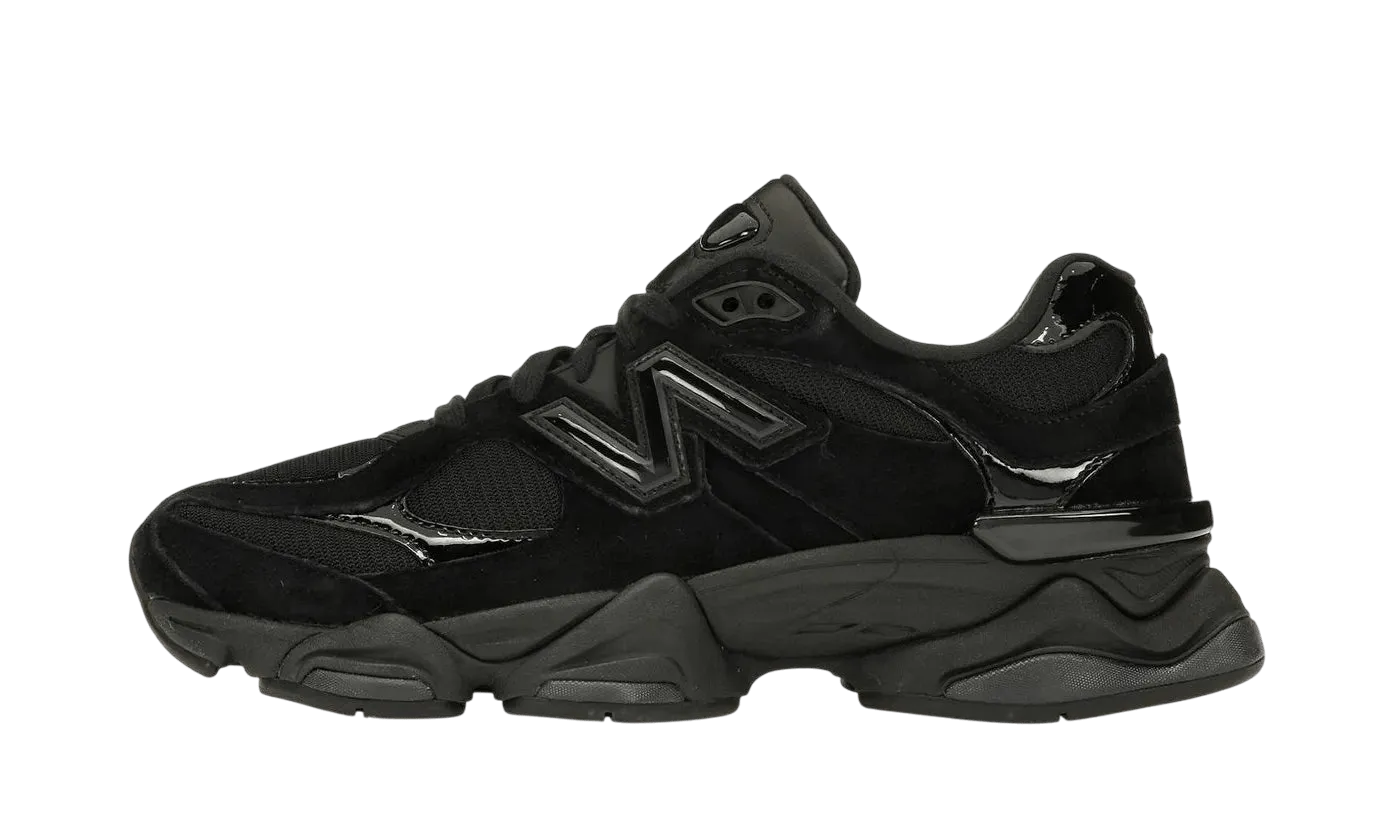 New Balance 9060 Triple Black Patent