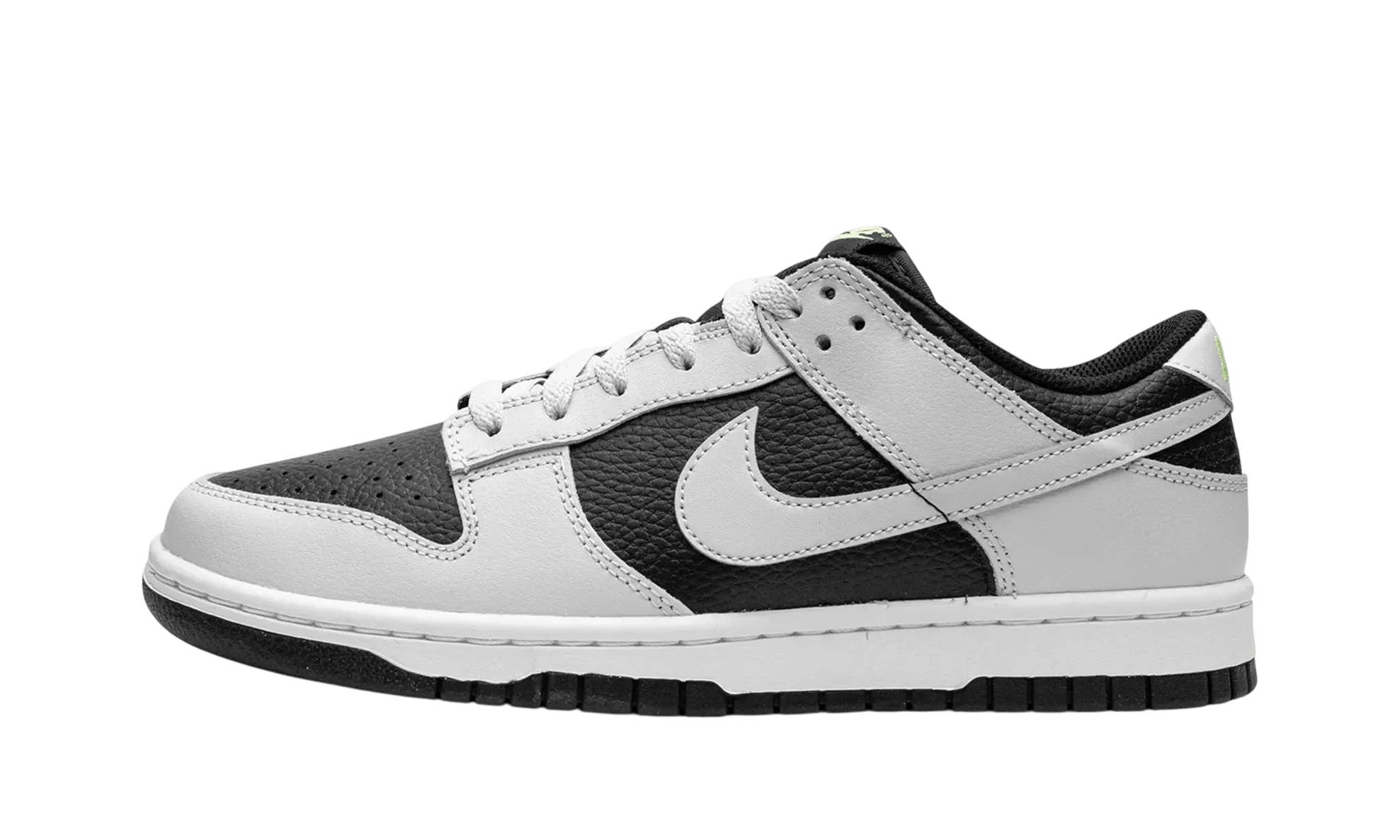 Nike Dunk Low "Grey Panda Volt"