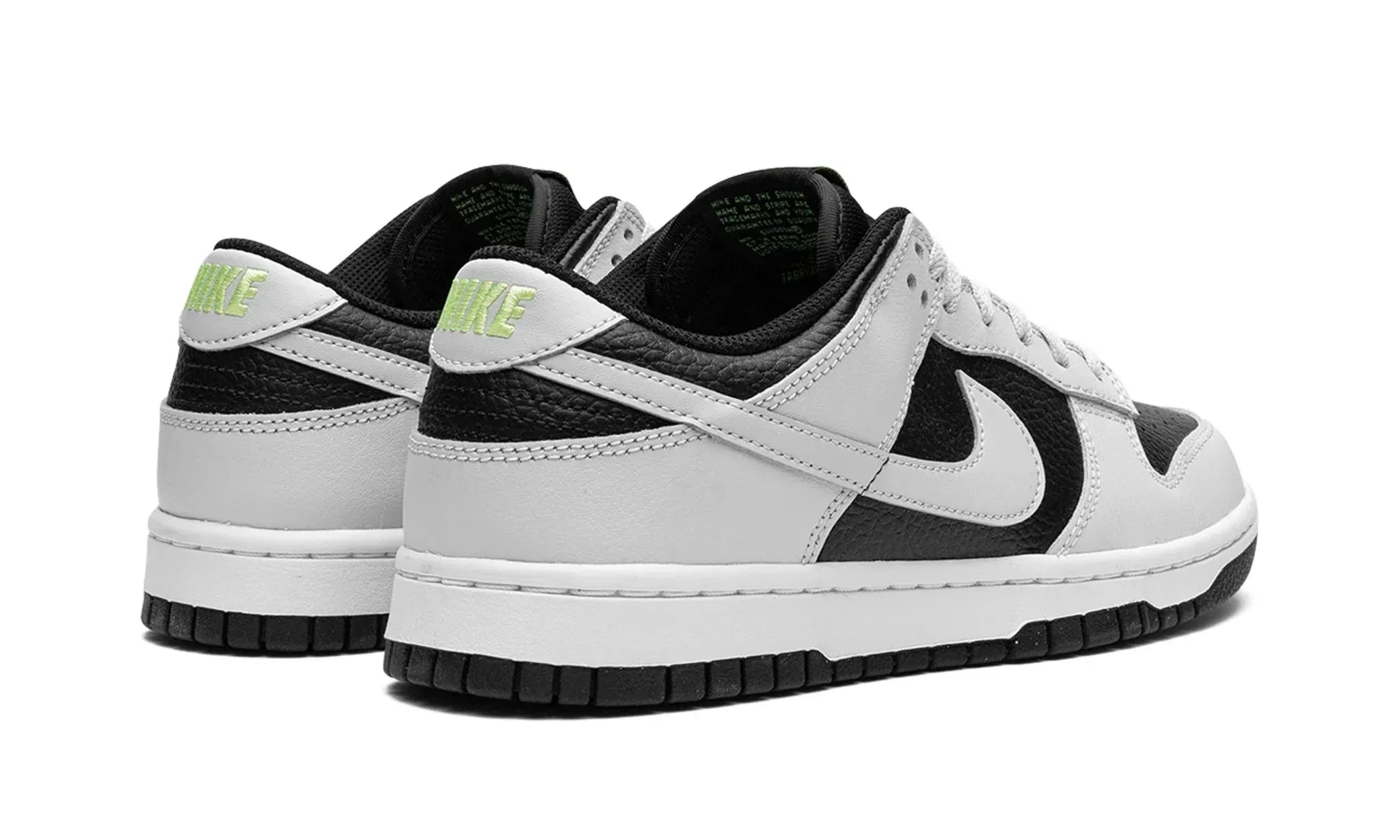 Nike Dunk Low "Grey Panda Volt"