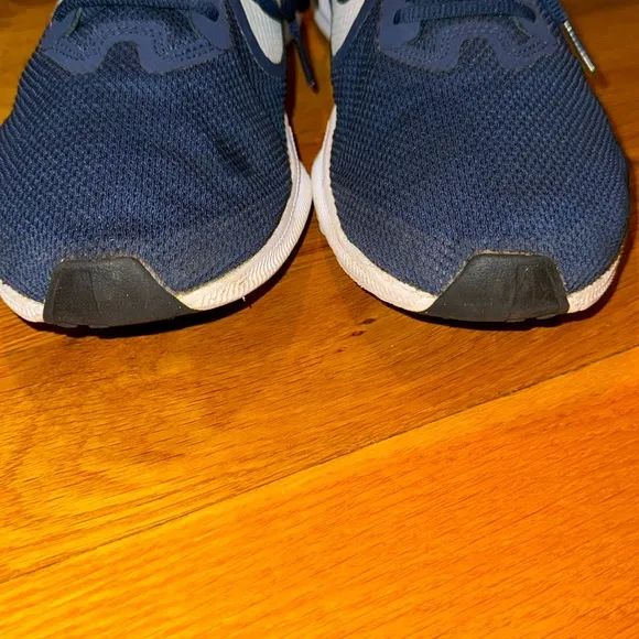 Nike men’s sneakers running downshifter 12 13 navy blue black shoes 9 gray road