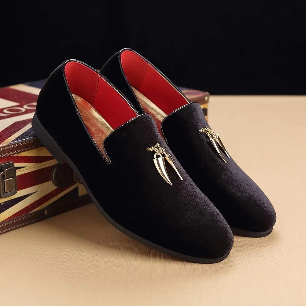 NXY Men's Luxury Penny Slip-On Loafer Party Dancing Shoes