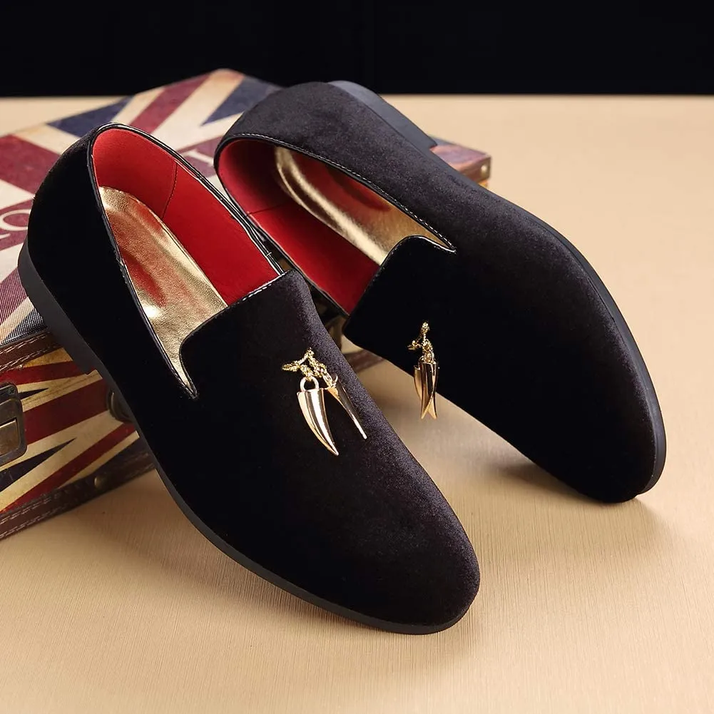 NXY Men's Luxury Penny Slip-On Loafer Party Dancing Shoes