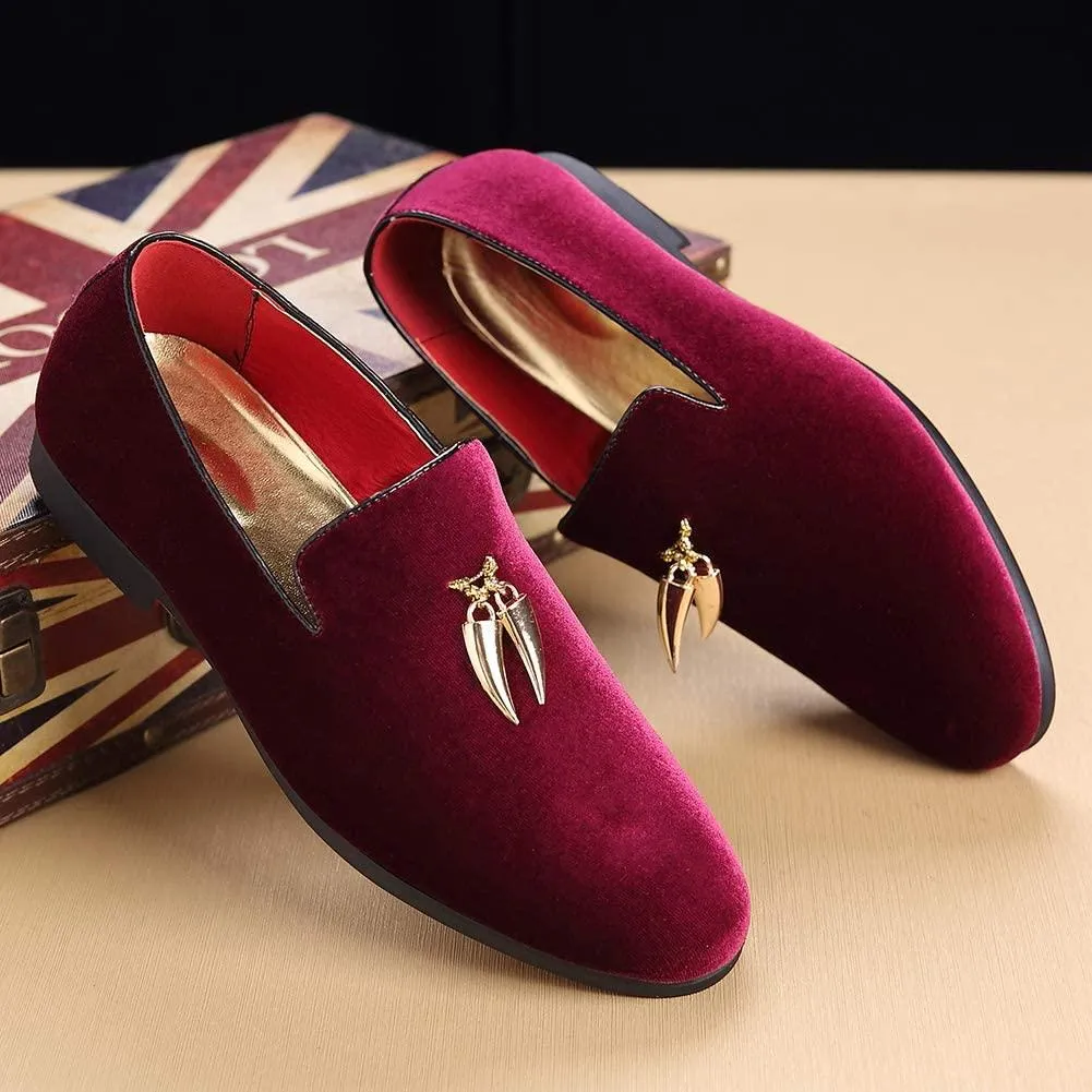NXY Men's Luxury Penny Slip-On Loafer Party Dancing Shoes