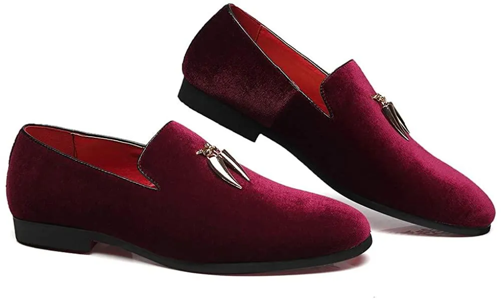 NXY Men's Luxury Penny Slip-On Loafer Party Dancing Shoes
