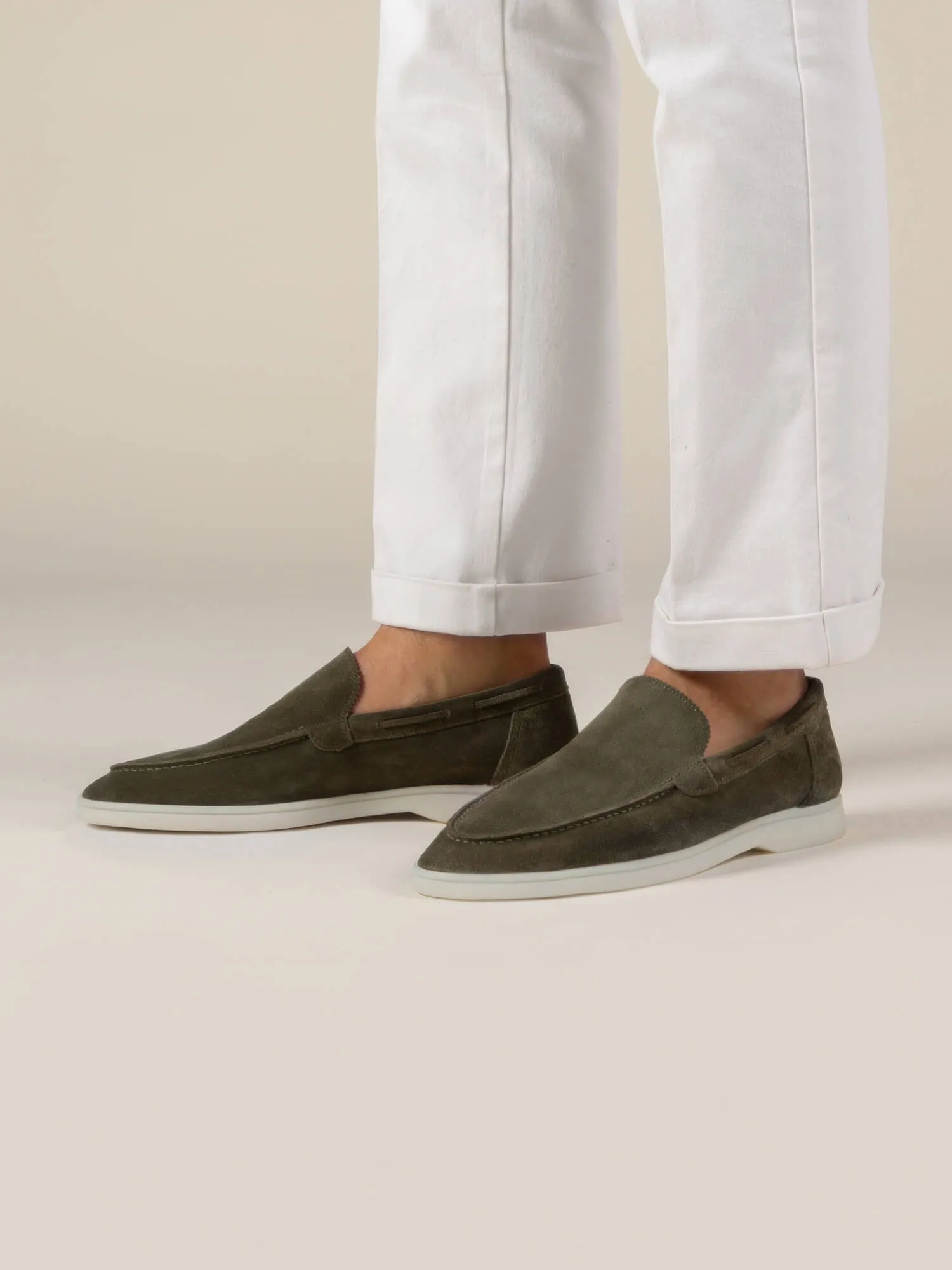 Olive - Yacht Loafers