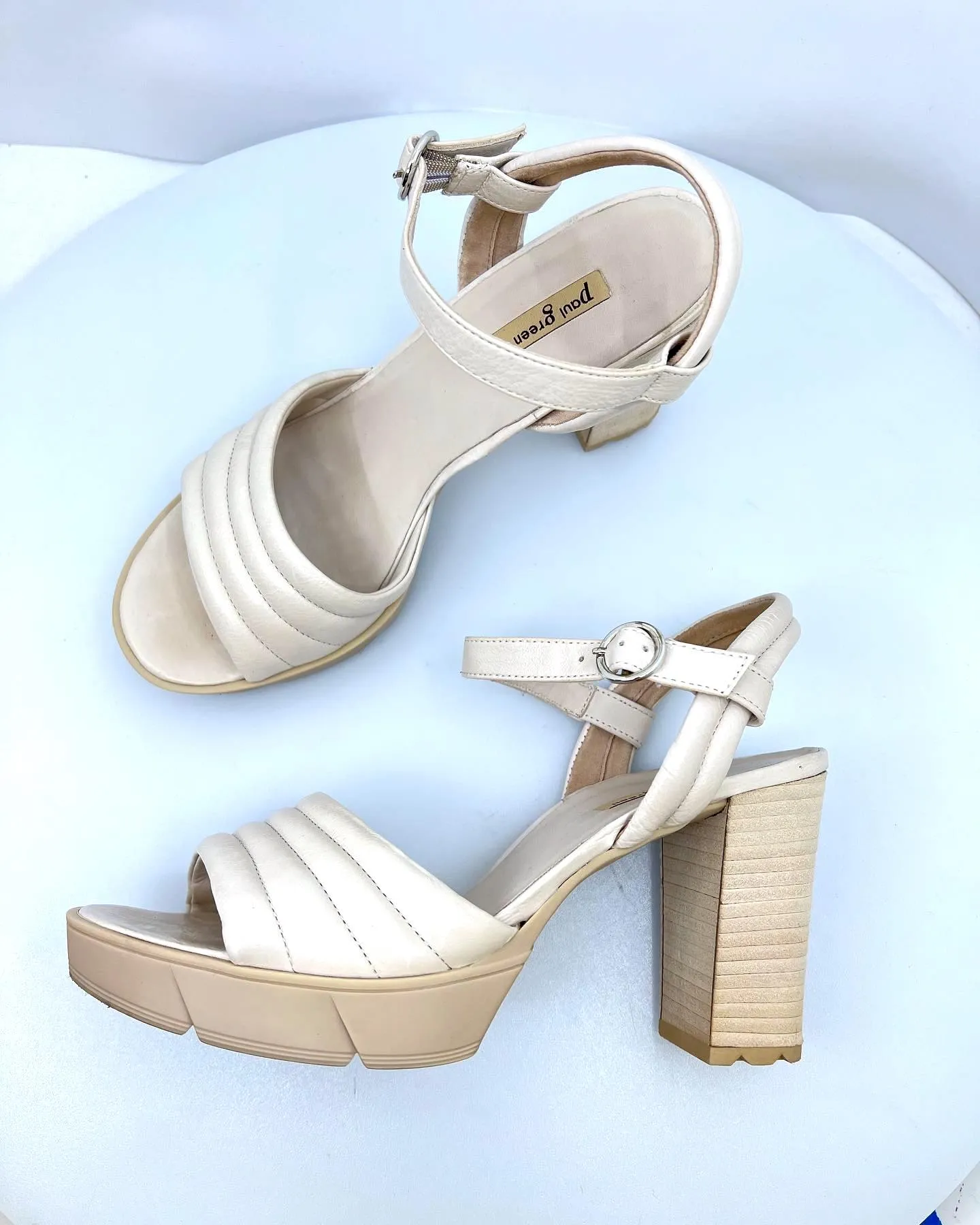 PAUL GREEN LESLIE PLATFORM SANDALS