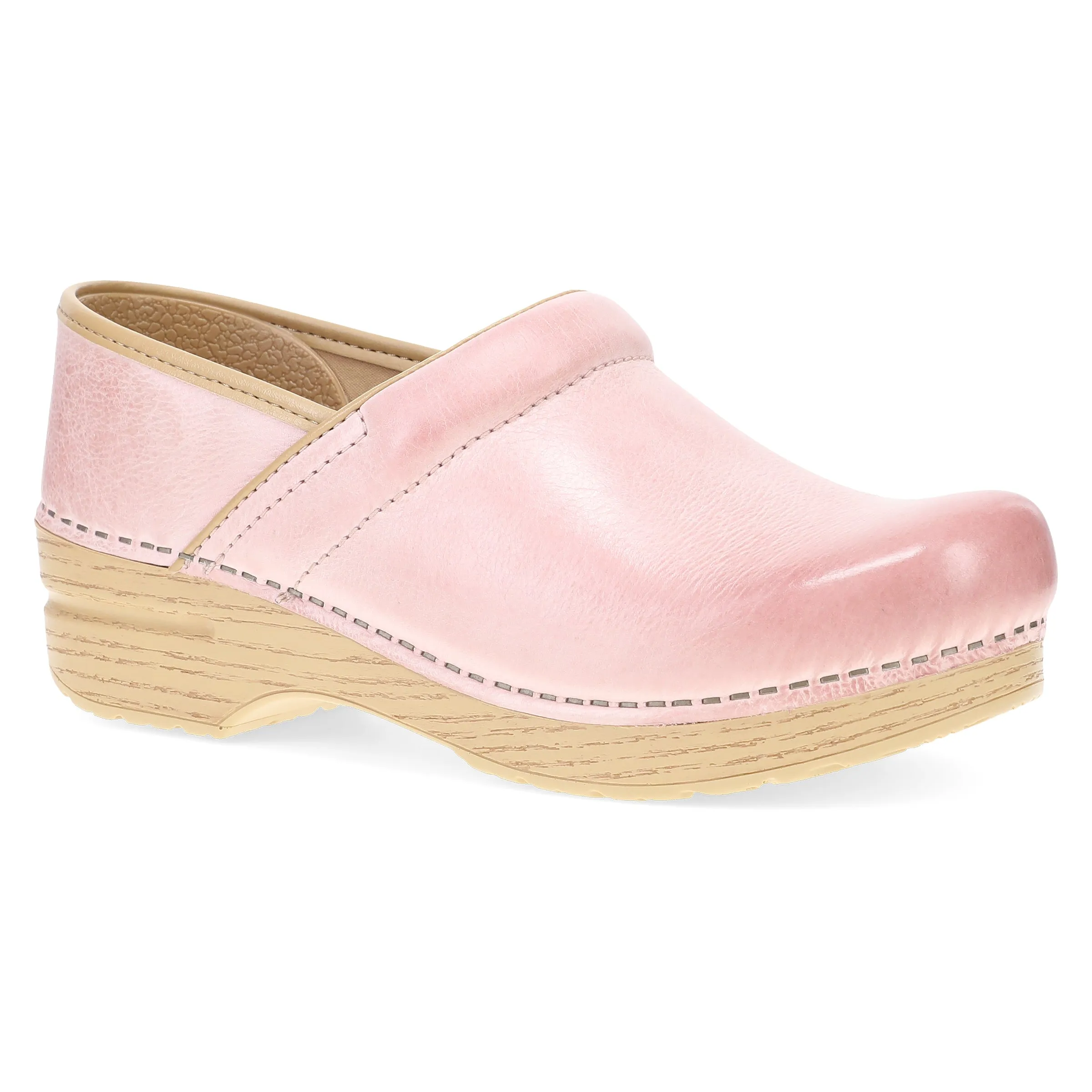Professional - Pink Milled Burnished Clog - 306-331421