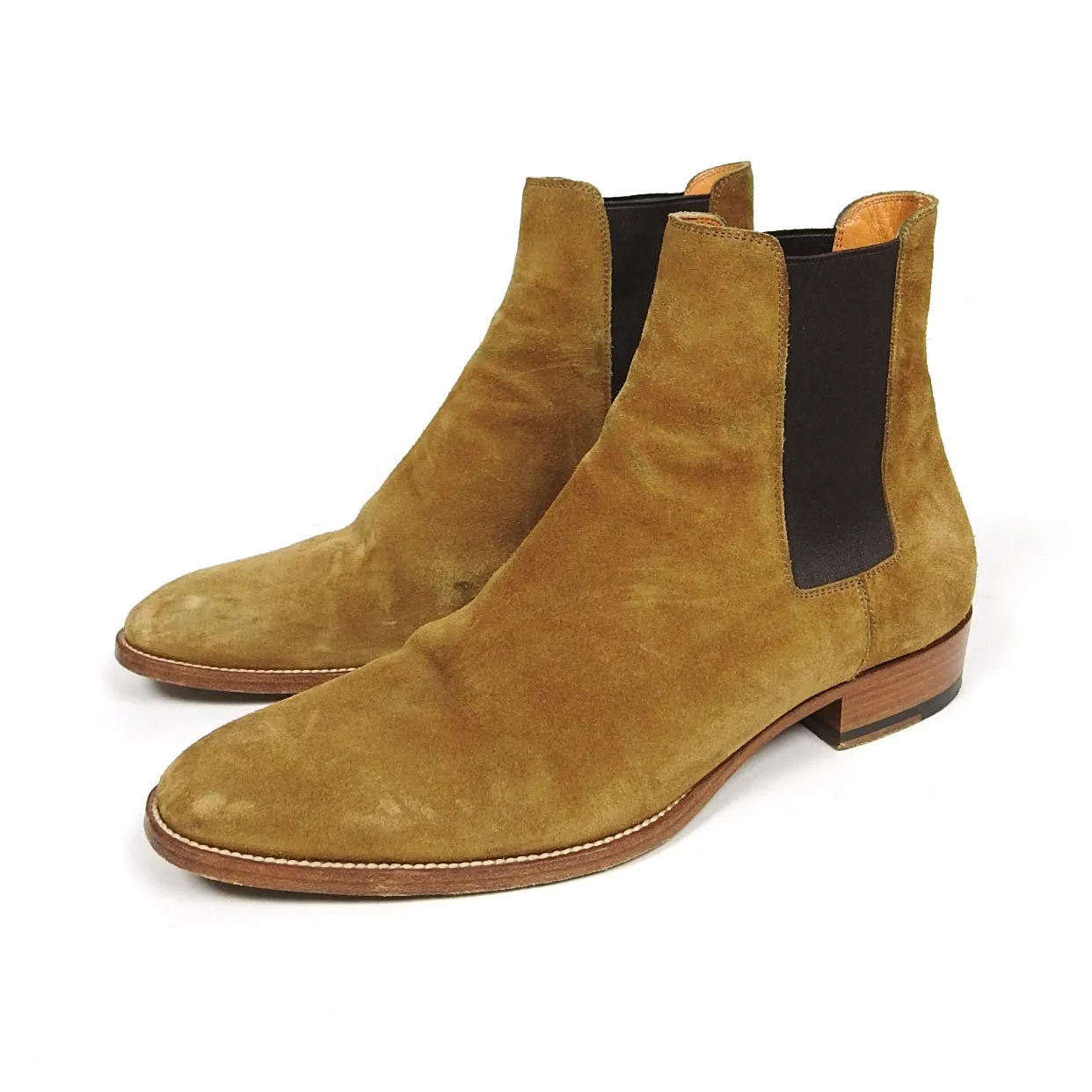 Saint Laurent Paris Wyatt Chelsea Boots Size 40.5
