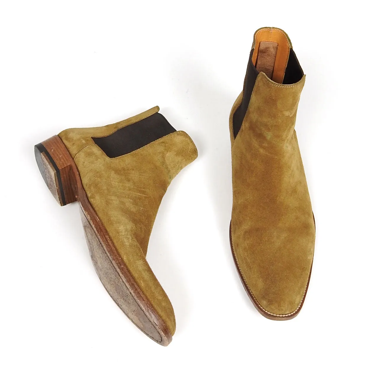 Saint Laurent Paris Wyatt Chelsea Boots Size 40.5