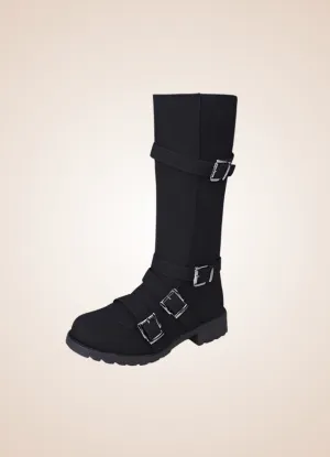 Steampunk Winter Belt Long Boots
