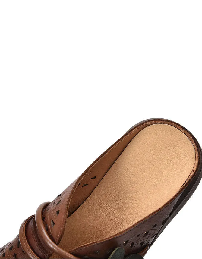 Summer Comfortable Wide Toe Box Wedge Sandals