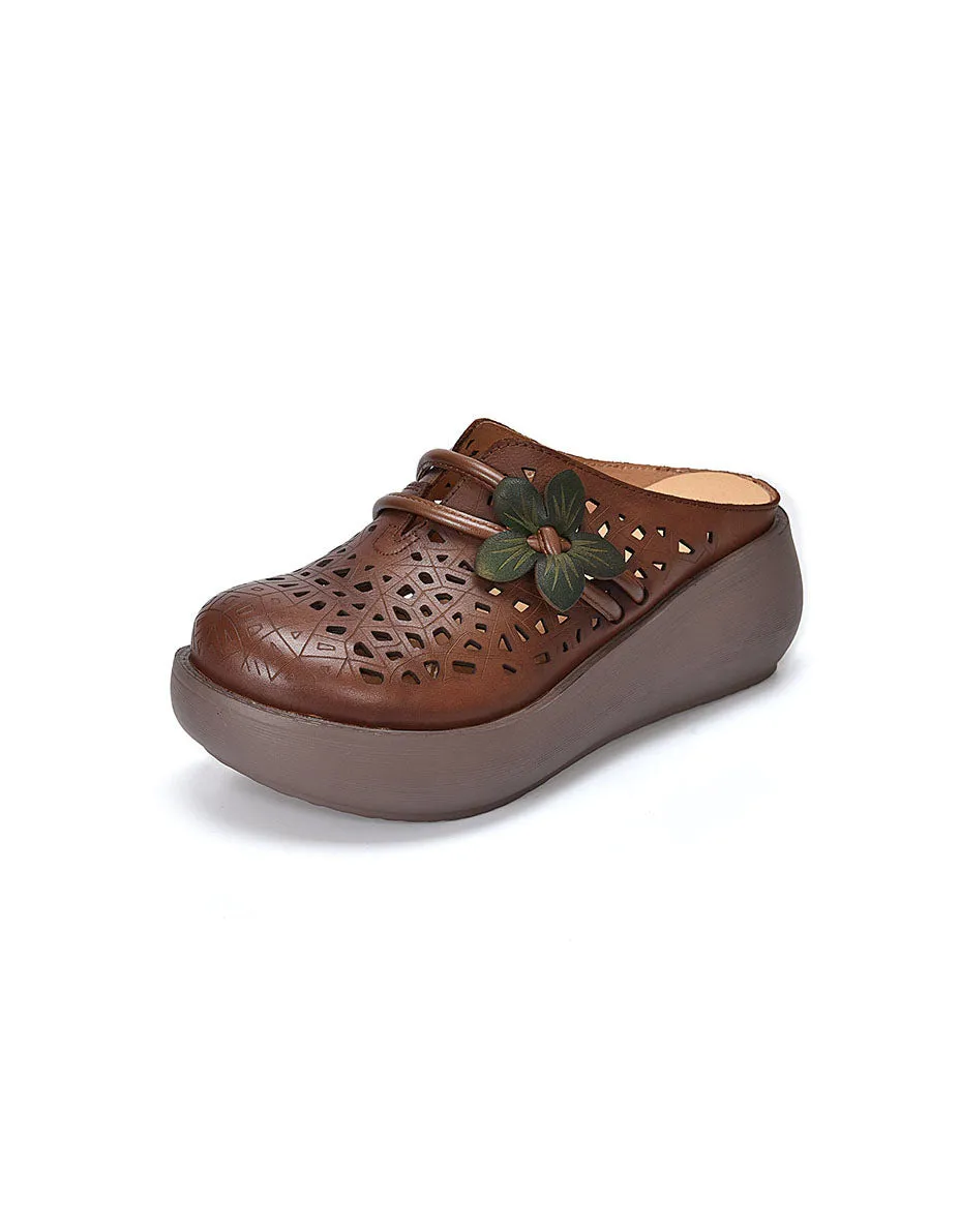 Summer Comfortable Wide Toe Box Wedge Sandals