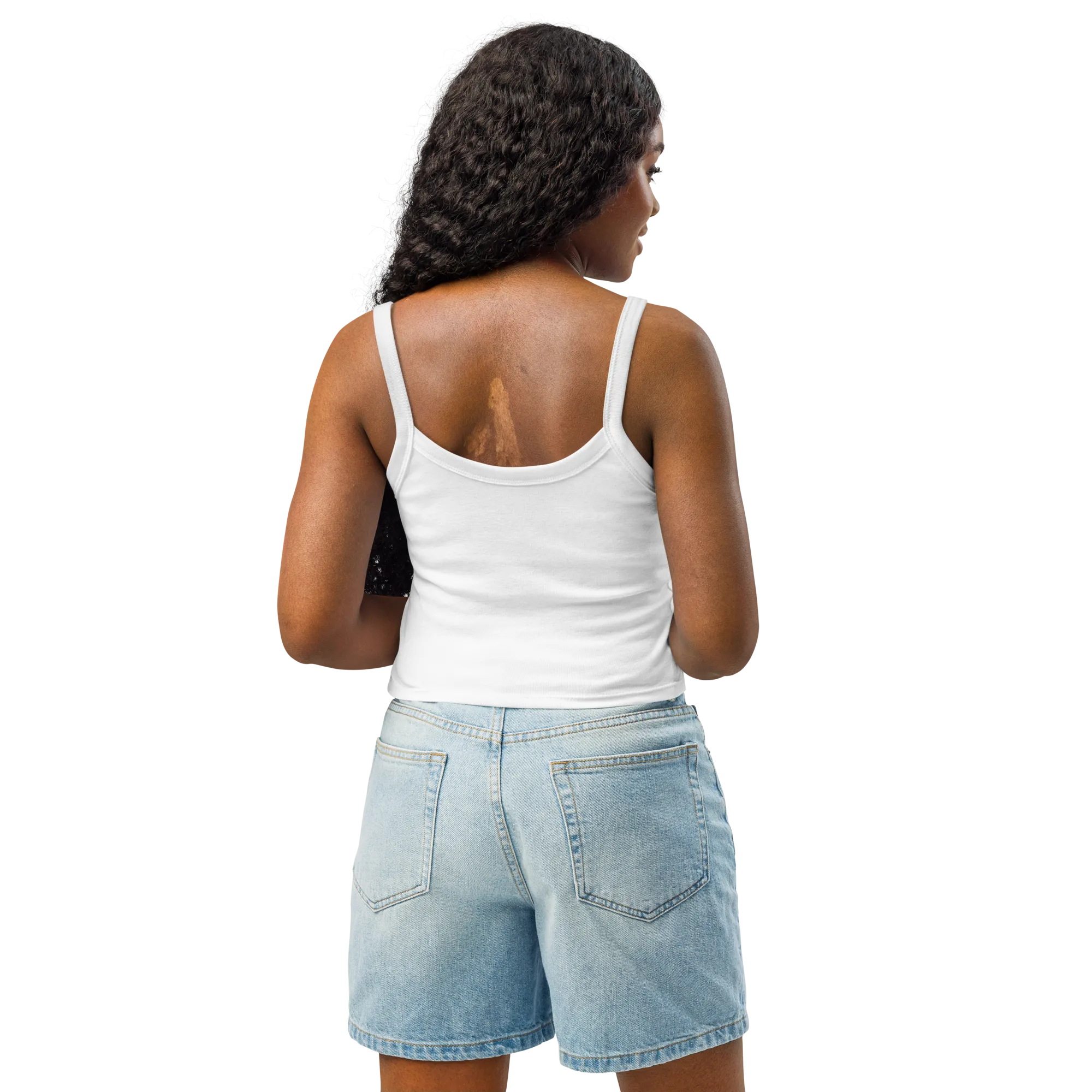 Surfing Mental Break - Women’s belly rib tank