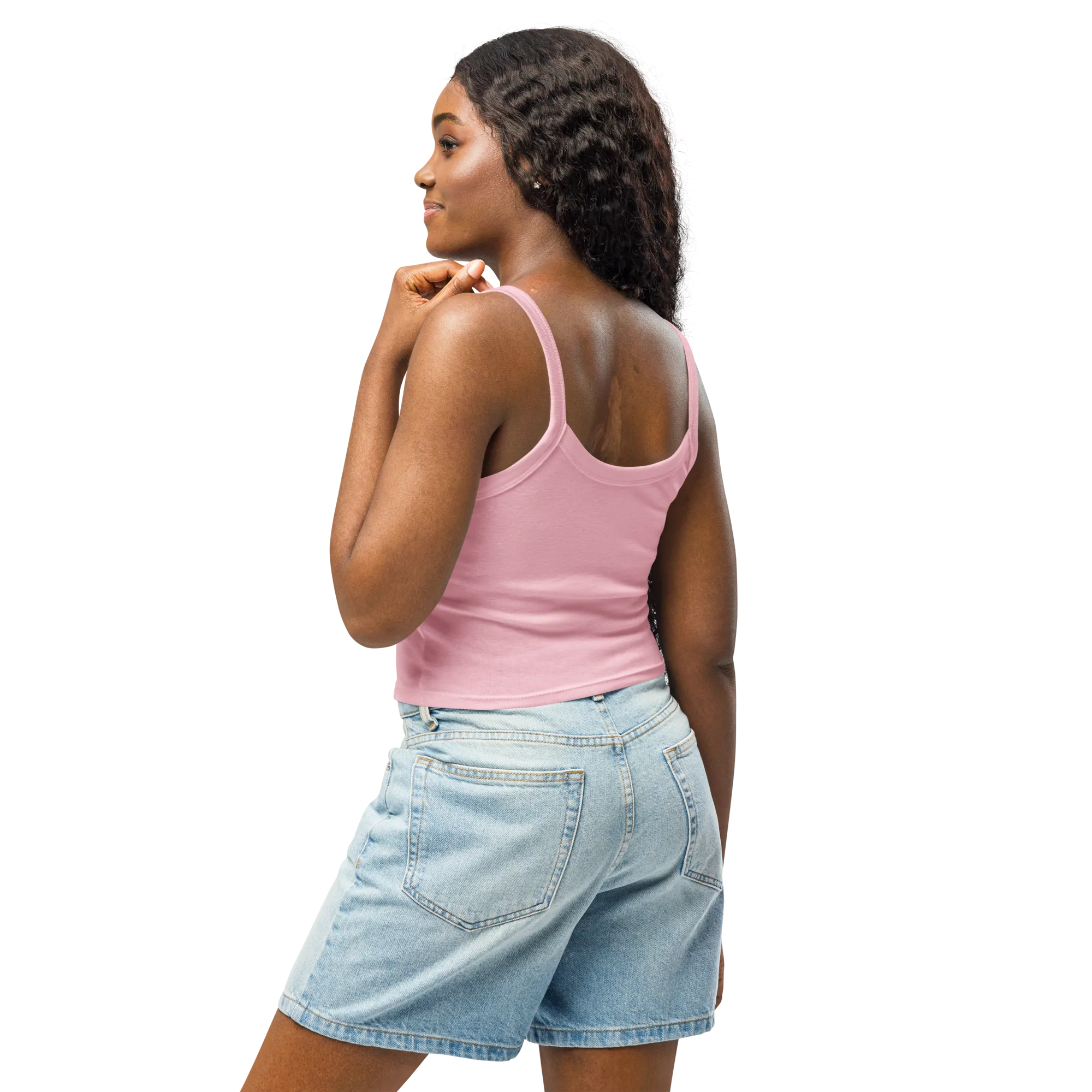 Surfing Mental Break - Women’s belly rib tank
