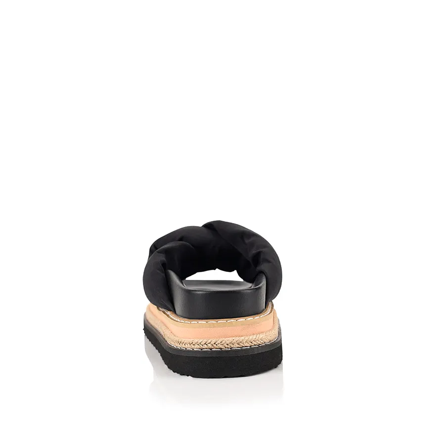 Thames Flaltform Slides - Black