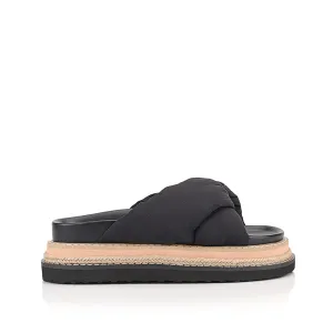 Thames Flaltform Slides - Black