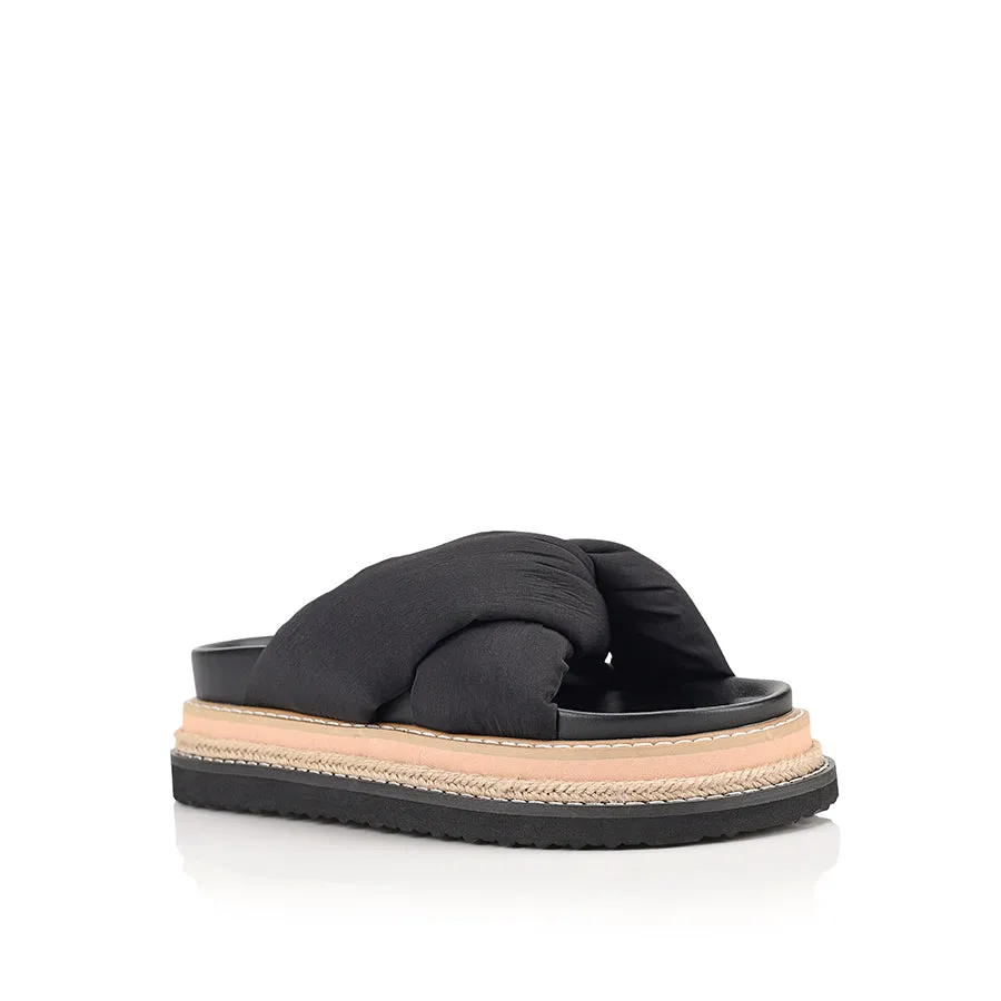 Thames Flaltform Slides - Black