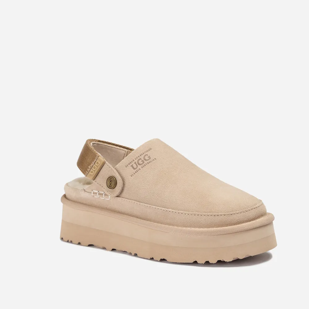 Ugg Oz Platform Shearing Clog