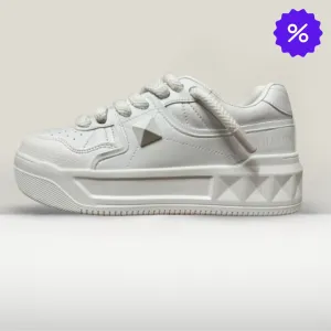 Valentino Garavani Sneakers Full-White [LA OFERTĂ]
