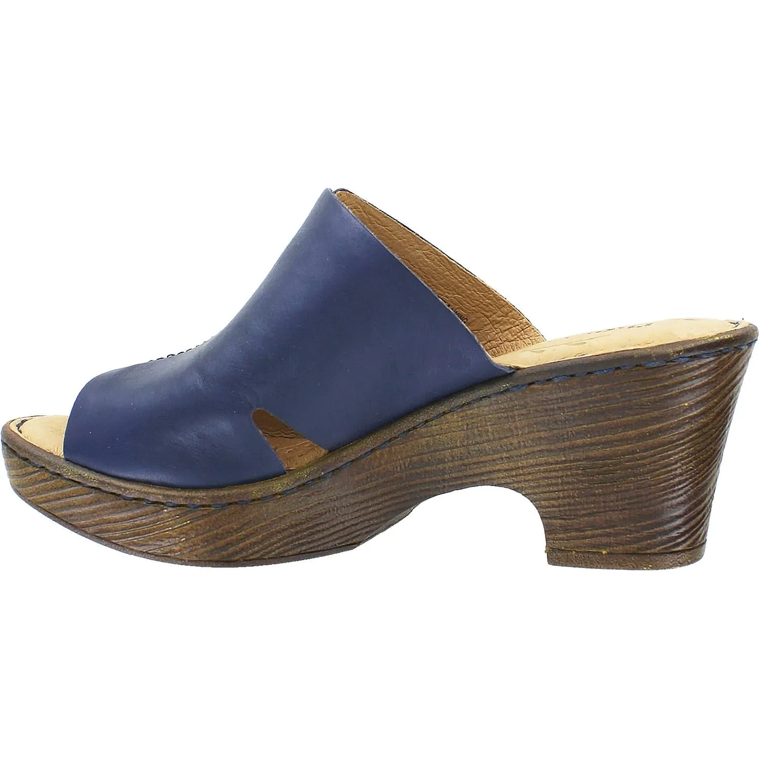 Women's Born Crato Navy Leather