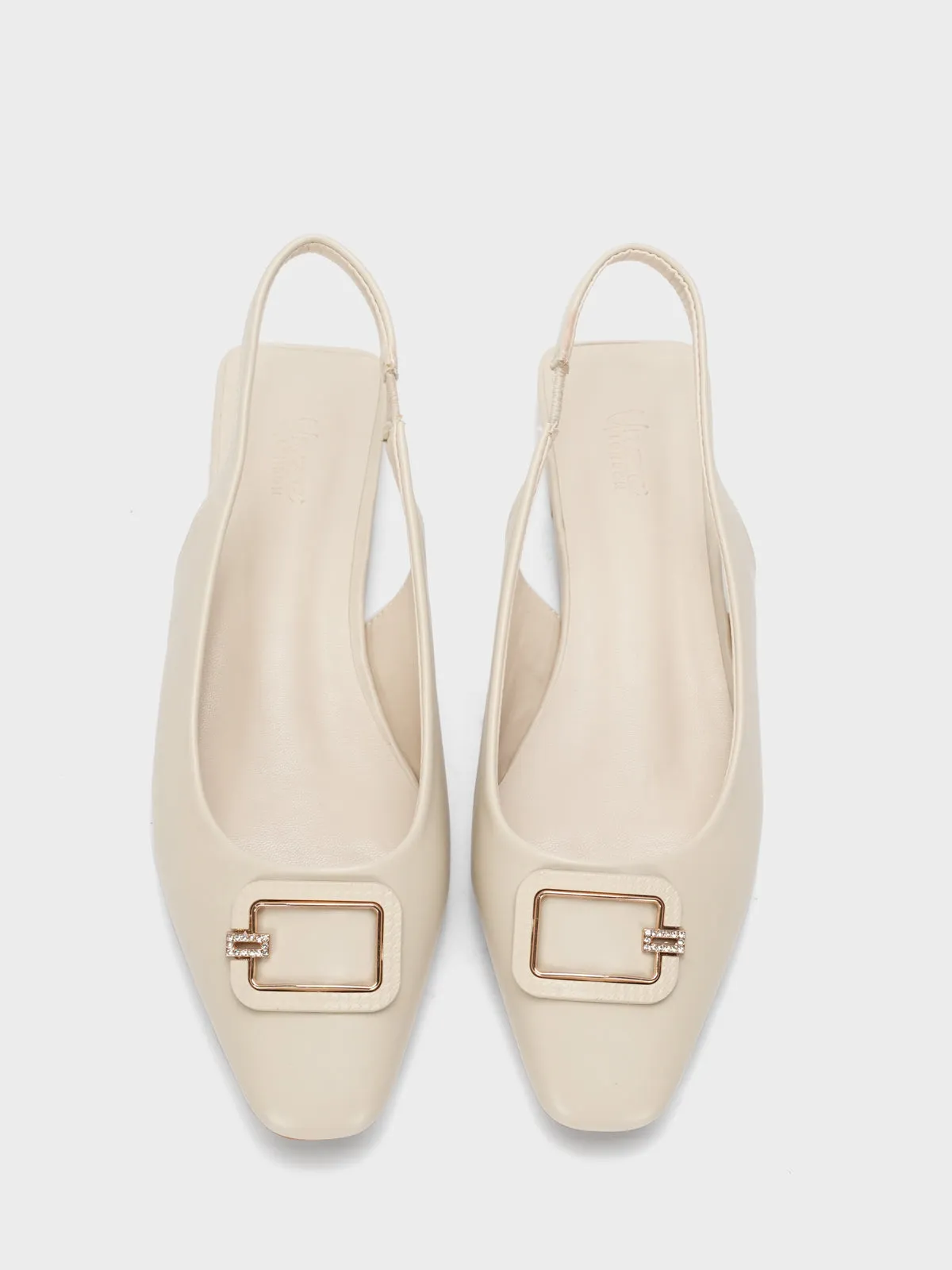 Women's "AMYRYN" Slingback Flat Pumps