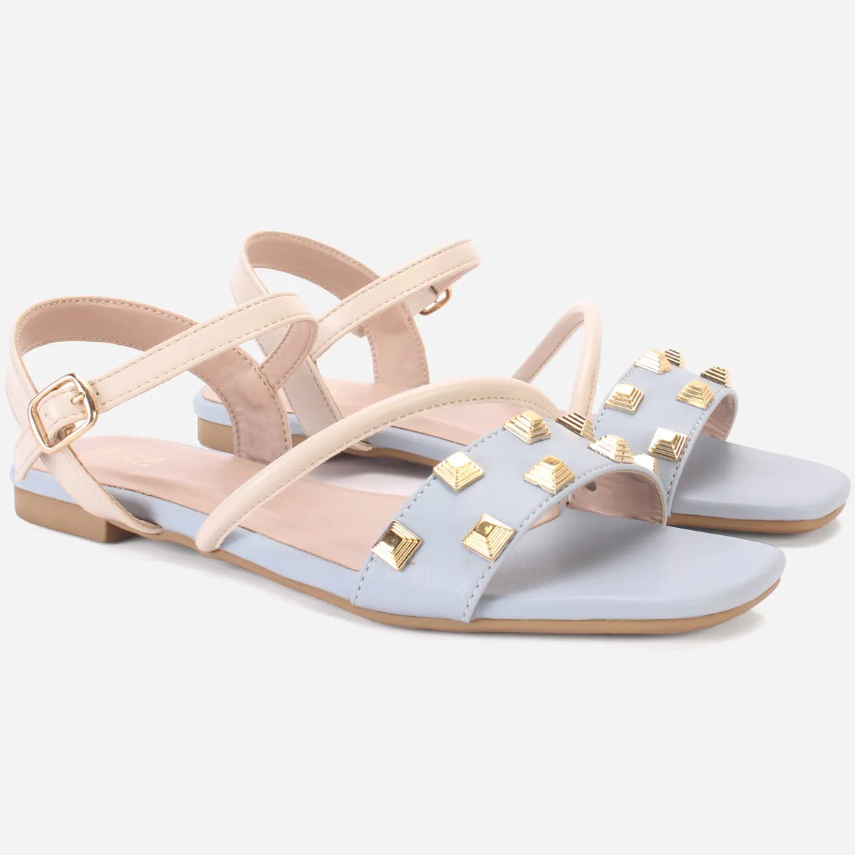 Women's "RHINOTA" Stud Detailing Sandals